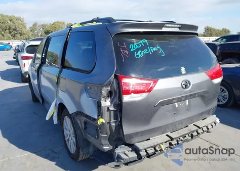 2011 Toyota Sienna Xle z USA, uszkodzony, nr VIN 5TDDK3DC6BS019301